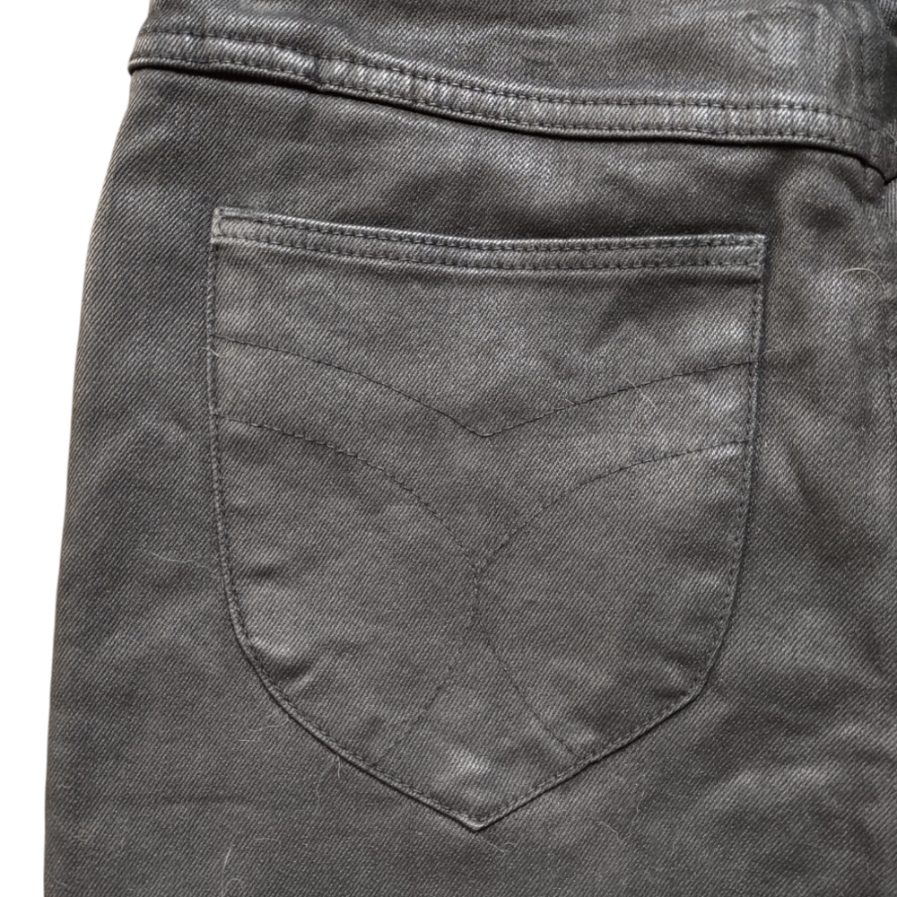 Rolla's Heidi Loose Jeans Coated Black NWT - Picture 11 of 16